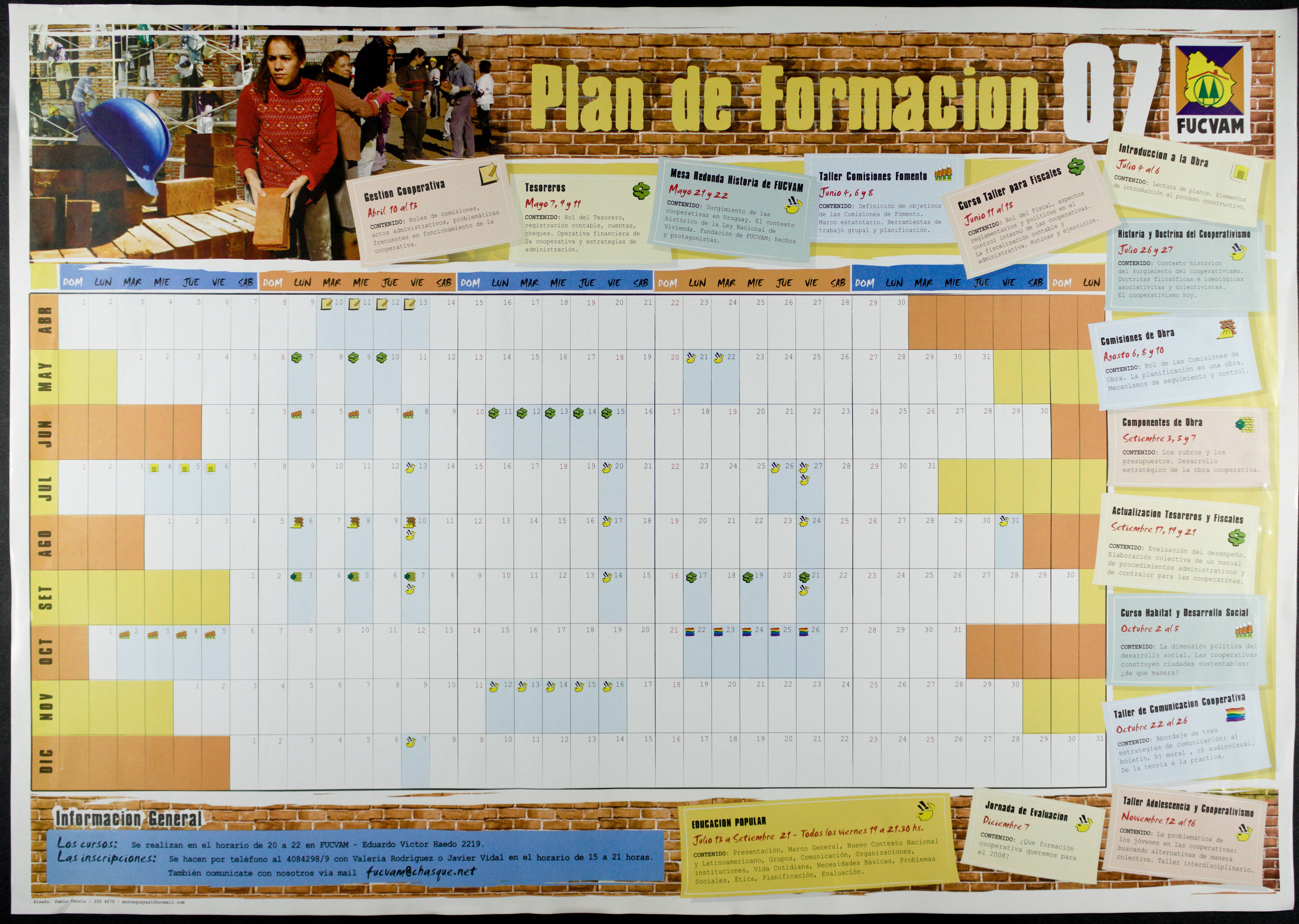 Afiche Plan de Formación